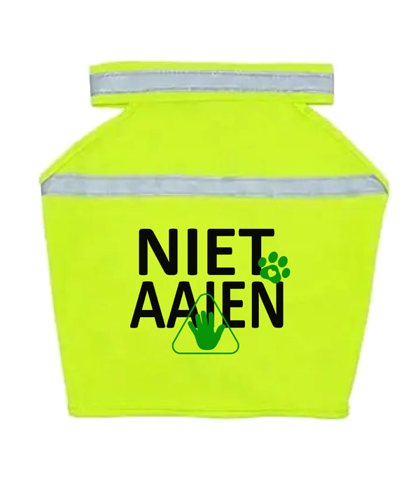 Gele Hondenhesje - Niet Aaien