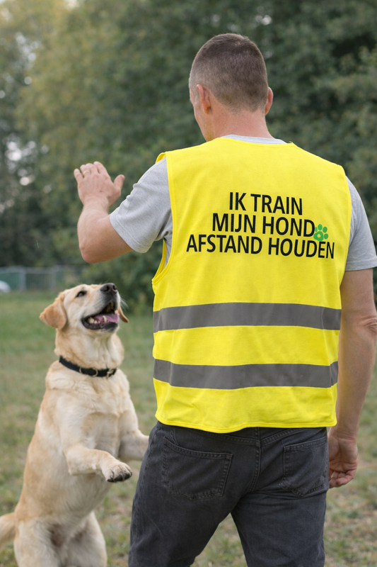 Hesje - IK TRAIN MIJN HOND AFSTAND HOUDEN