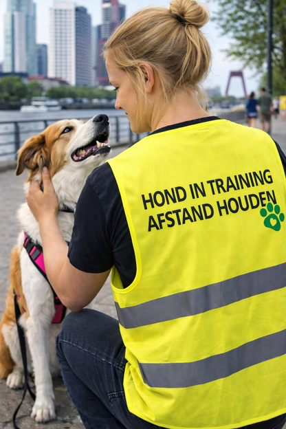 Hesje - HOND IN TRAINING AFSTAND HOUDEN