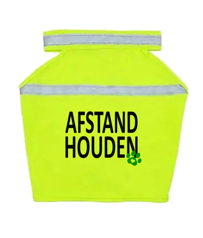 Gele Hondenhesje - Afstand houden