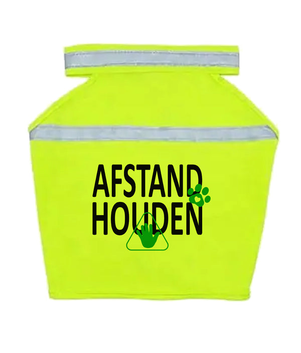 Gele Hondenhesje - Afstand houden