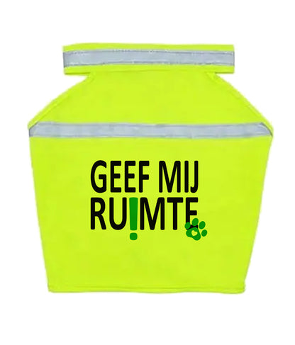 Gele Hondenhesje - Geef mij ruimte