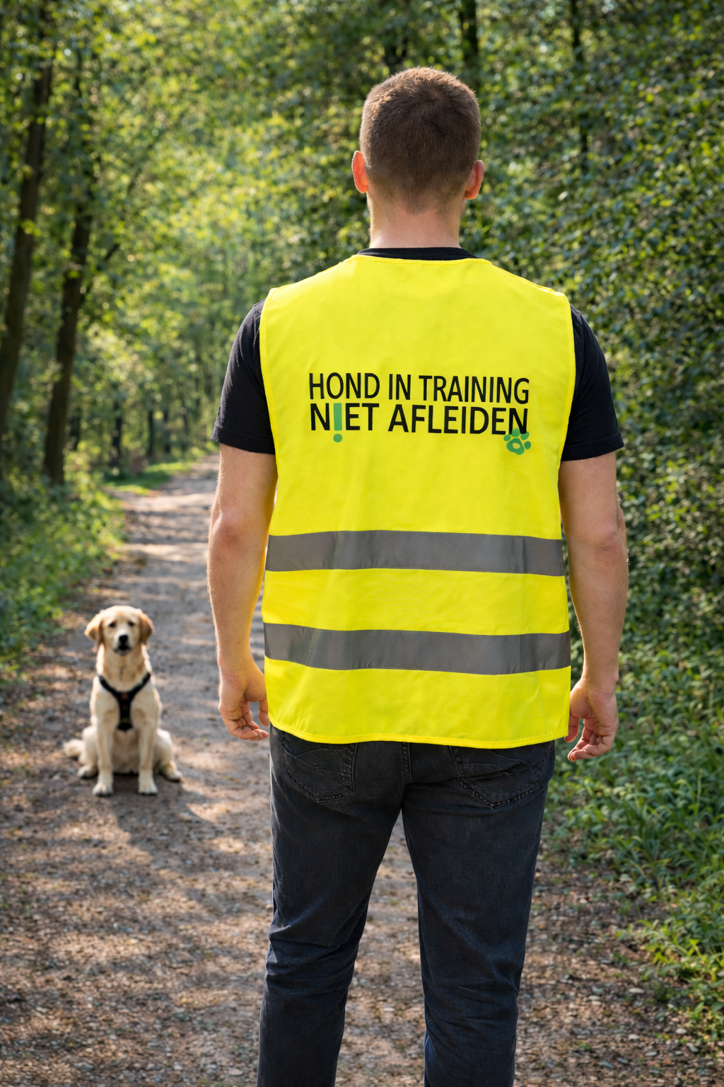 Weste - HUND IM TRAINING BITTE NICHT ABKLENKEN